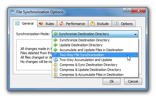 High-Speed File Synchronization