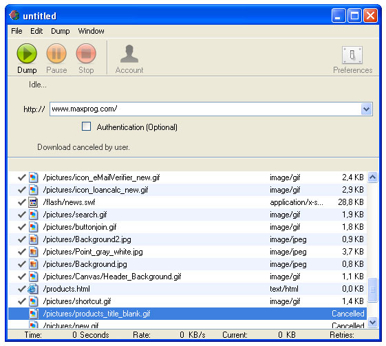 Web Dumper 3.4.5 | Website Downloaders