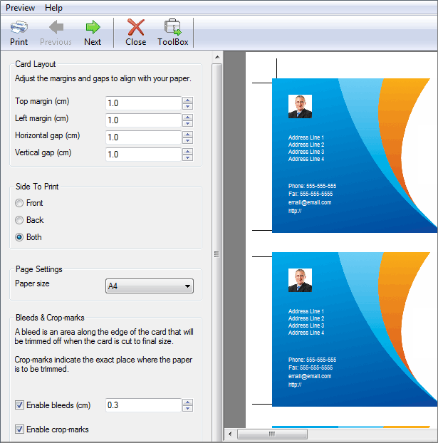 Print or export to PDF