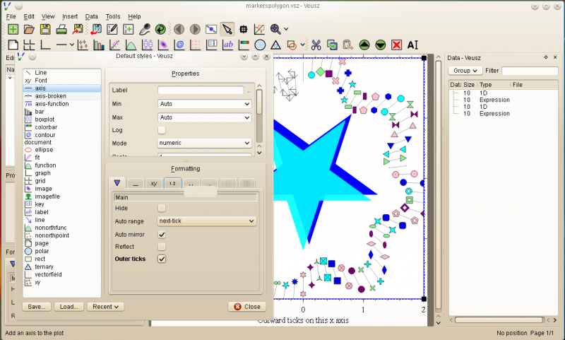 veusz file types