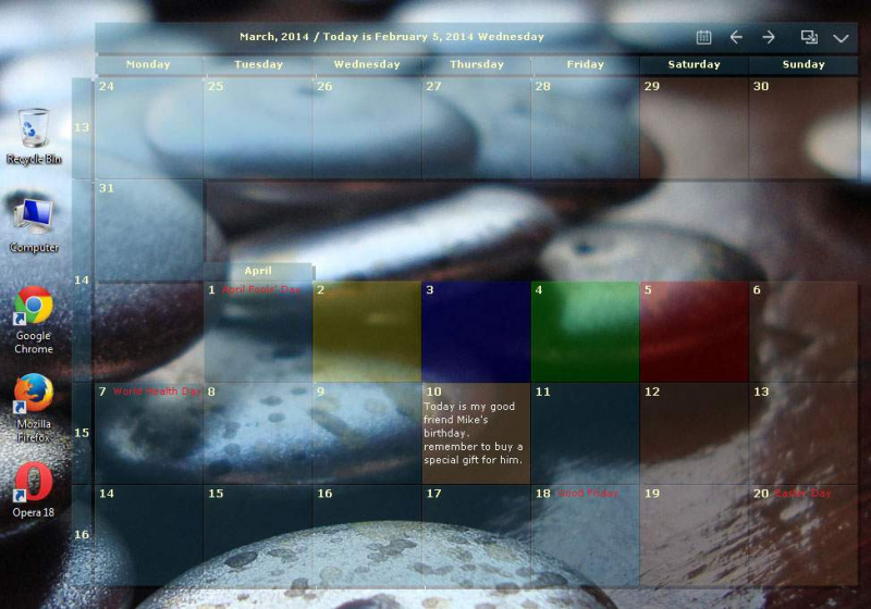 Set colorful days :)