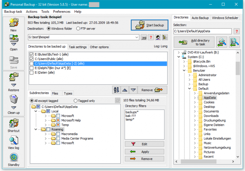 Personal Backup 6.3.4.1 download the new for windows Personal Backup 6.3.4.1 download the new for windows