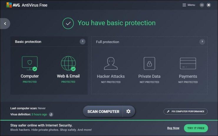 free online virus scan and removal without download