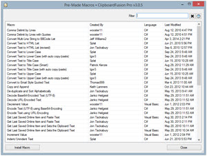 Pre-Made Macro Downloader