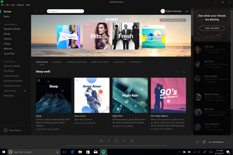 Spotify | Audio Playing Software