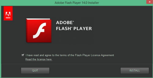 cannot install flash player firefox windows xp