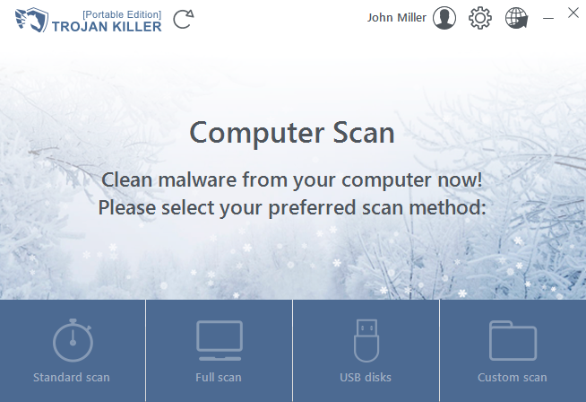 Scan types