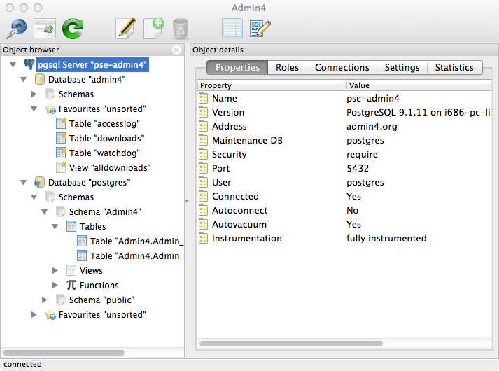 PostgreSQL Administration