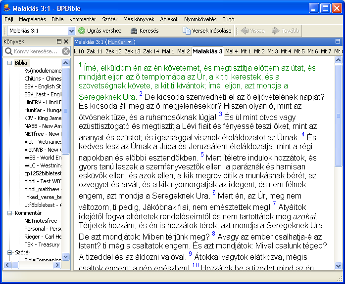 BPBible in Hungarian
