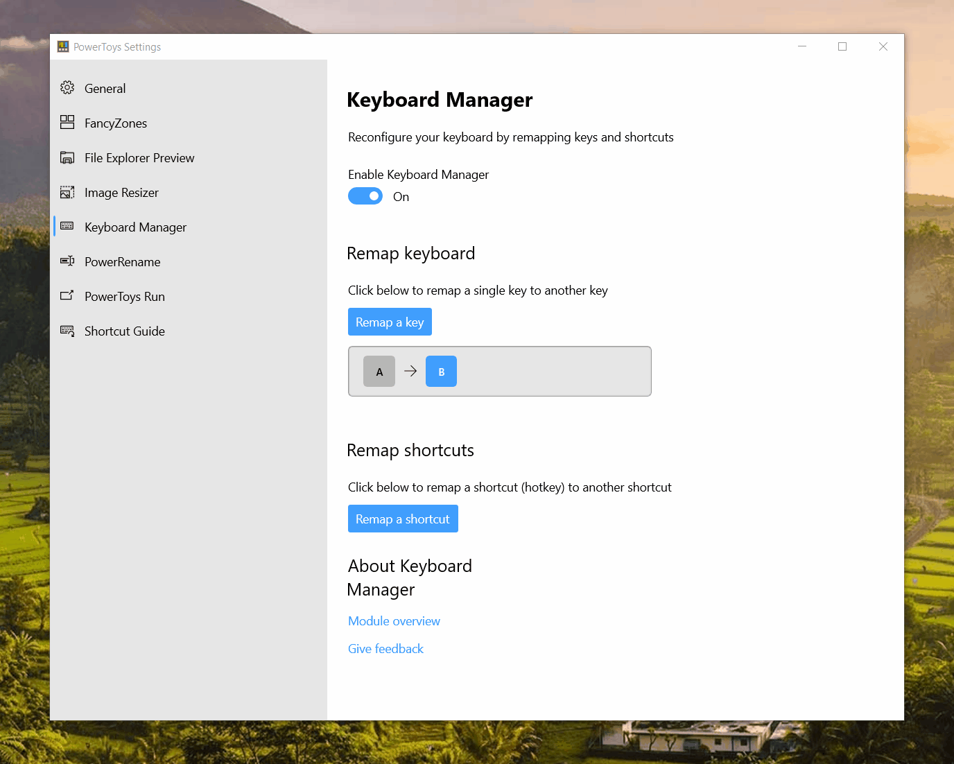 Keyboard Manager