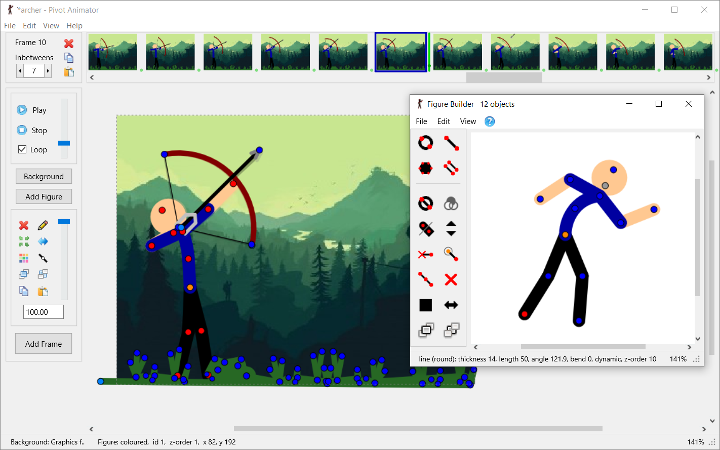 Pivot Animator  | Phần mềm hoạt hình 2D