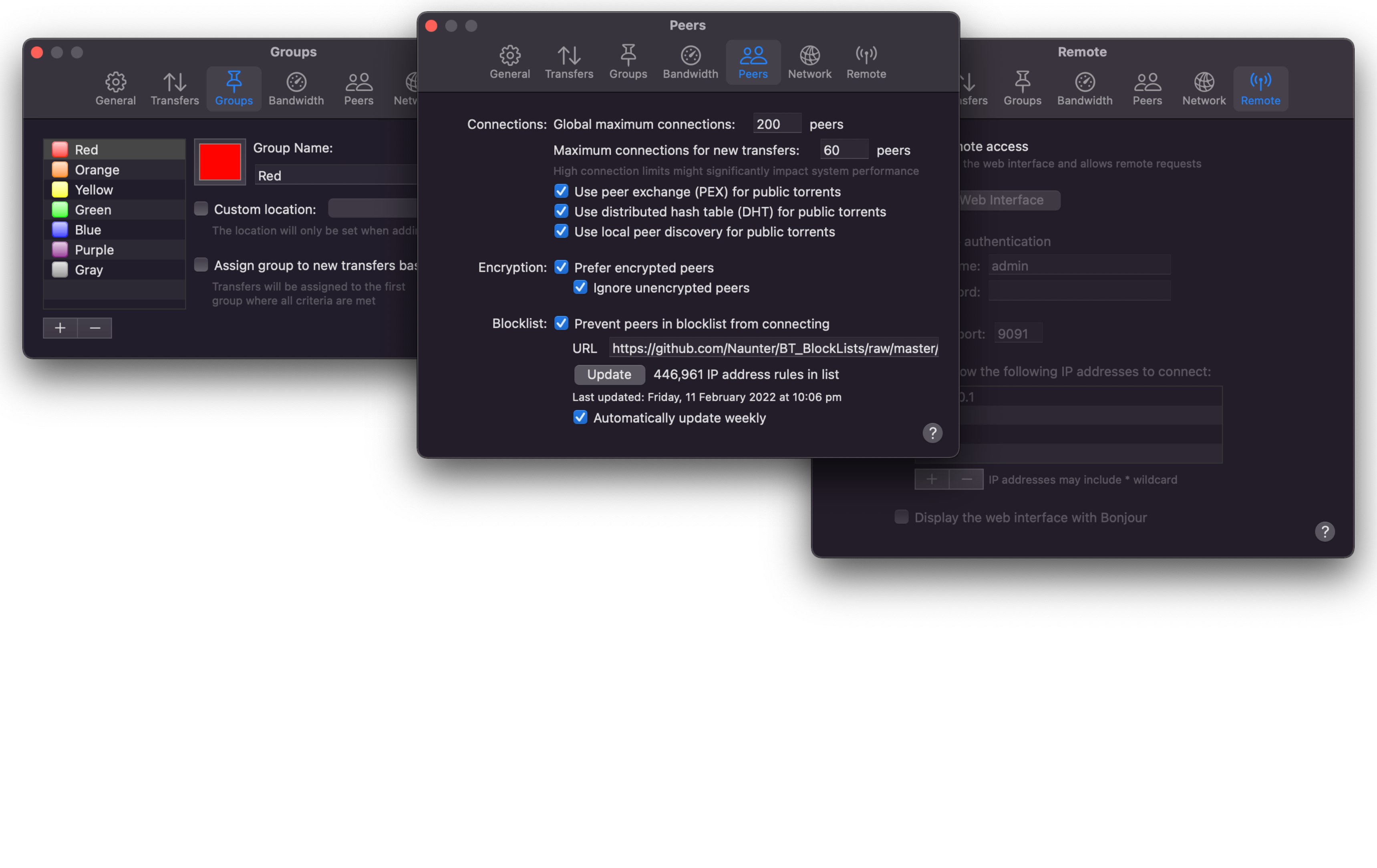 Transmission 4.0.3 Software Cliente BitTorrent rehegua