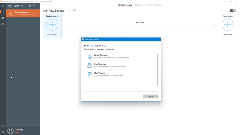 Set up automated backups quickly