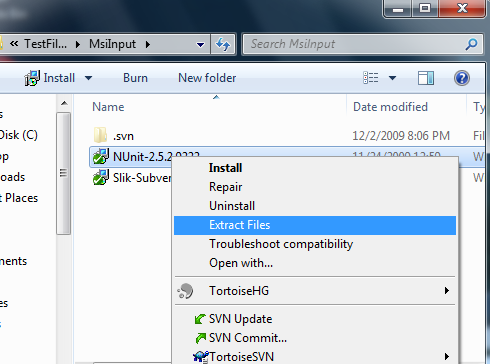 Windows Explorer Integration Windows Explorer Integration