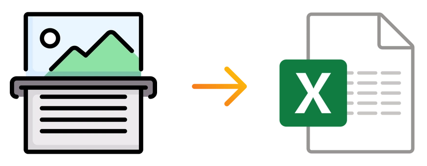 Փոխակերպել պատկերը Excel- ում